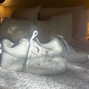 Nike Air Force 1 Low - White Grey Gold (Women’s)